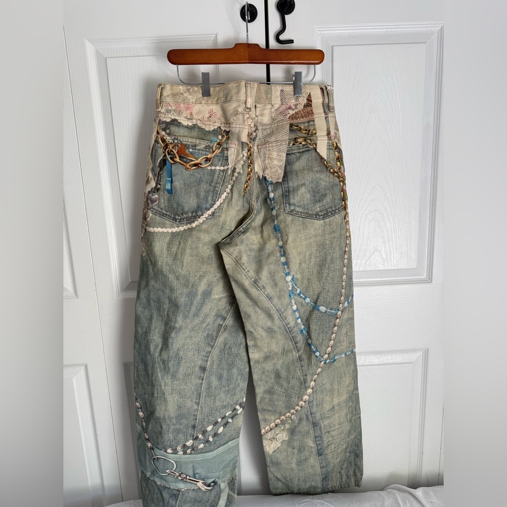 Acne studios Pearl and Lace  Loose fit jeans size medium - Picture 4 of 13